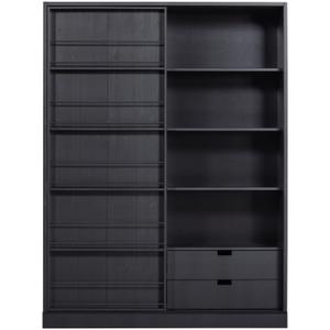 1-door sliding wardrobe pine Woood Swing image-1