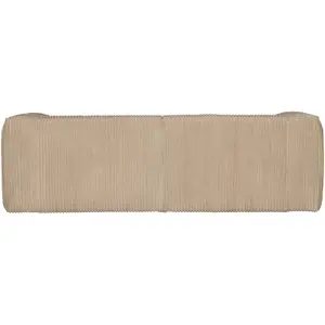 Καναπές 3,5 θέσεων από ριχτό ύφασμα Woood Bean image-2