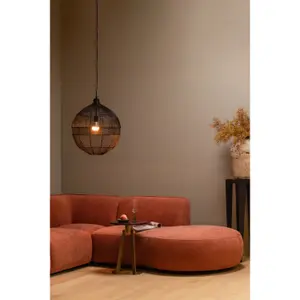 Rechthoekige U-bank Woood Polly image-3