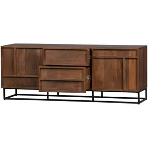 Televiseur meubel van mangohout Woood Forrest image-2