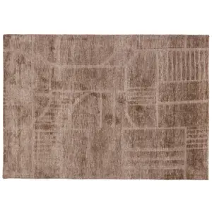 Tapis aus Polyester und Baumwolle Woood Lovi