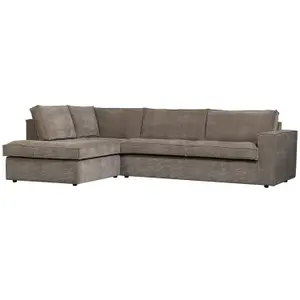 Hoekbank links van ribstof Woood Hajo image-0