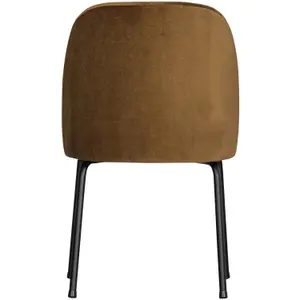 Chaise velours Woood Vogue image-2
