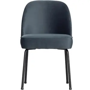 Chaise velours Woood Vogue image-1