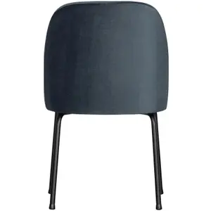 Chaise velours Woood Vogue image-2