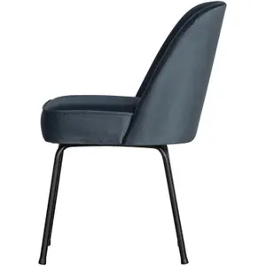 Chaise velours Woood Vogue image-3