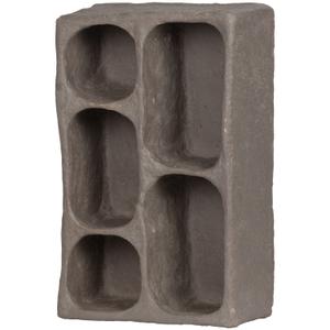 Wall-mounted papier mache cupboard Woood Clay image-2