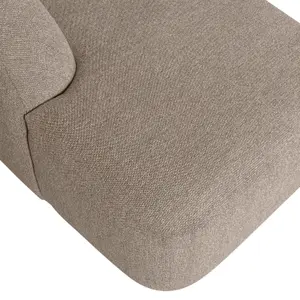 Modulaire U-vorm bank Woood Sloping image-3
