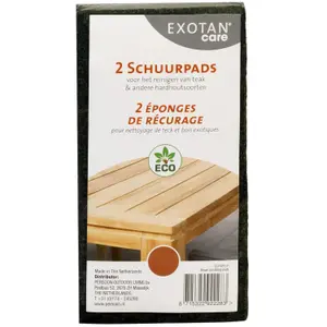 Éponge à récurer meuble de jardin Woood (x2)