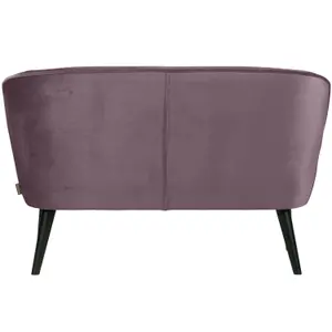 Small velvet sofa Woood Sara image-2