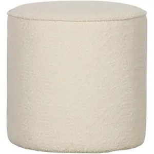 Pouf rond Woood Sara image-0