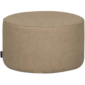 Round pouffe Woood Sara image-1