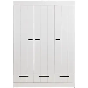 3-door cabinet with drawer Woood Connect