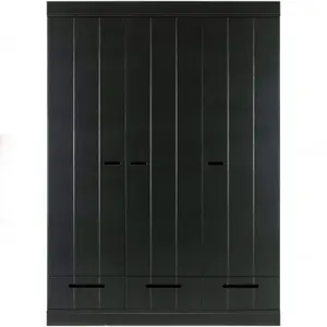 3-türiger Schrank mit Schublade Woood Connect image-1