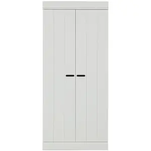 Connect armoire basse 2 portes en pin fsc Woood image-1