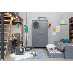 Pine wardrobe Woood Dennis image-4