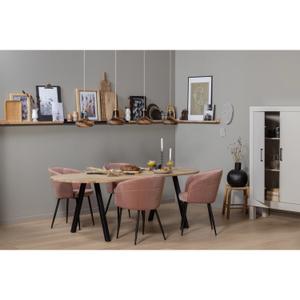 Owalny blat z litego drewna dębowego Woood Tablo image-2