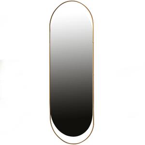 Ovalt spejl Woood Sanou image-1