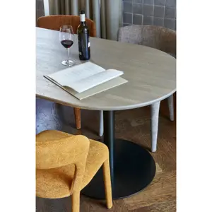 Στρογγυλό τραπέζι με πόδι Woood Tablo image-3