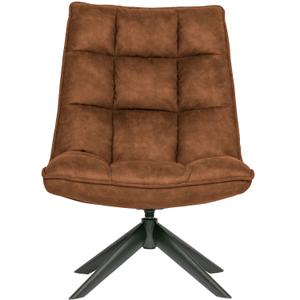 Fauteuil en cuir artificiel Woood Jouke image-1