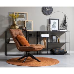 Fauteuil en cuir artificiel Woood Jouke image-3