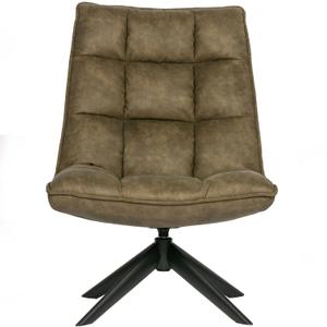 Fauteuil en cuir artificiel Woood Jouke image-1