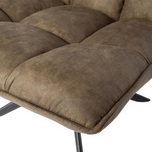 Fauteuil en cuir artificiel Woood Jouke image-6