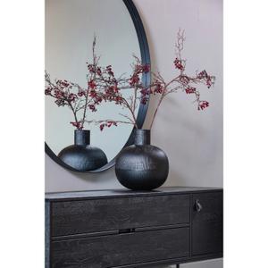 Okrągłe lustro metalowe Woood Doutzen image-1