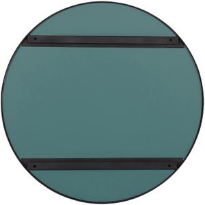 Okrągłe lustro metalowe Woood Doutzen image-2