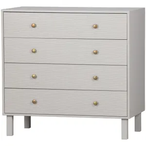 Chest of drawers with pine drawers  Woood Madu image-1