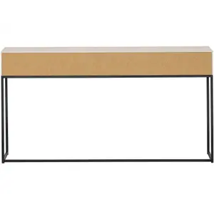 Table d'appoint en pin Woood Silas image-1