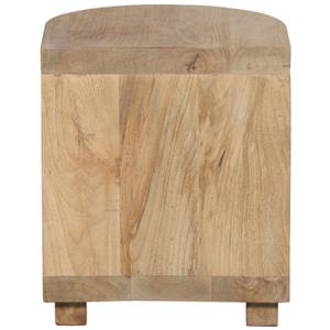 Table d'appoint en bois de manguier naturel Woood Darren image-5