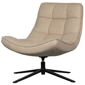Draaibare fauteuil Woood Maudi image-1