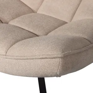 Draaibare fauteuil Woood Maudi image-6