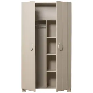 2 Door Wardrobe Woood Noah image-2