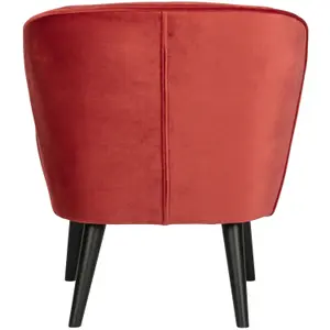 Armchair Woood Sara image-1