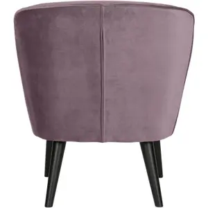 Armchair Woood Sara image-2