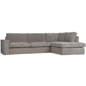 Right corner ribbed sofa Woood Thomas image-1