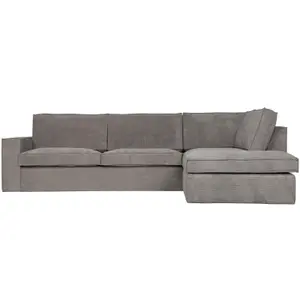 Right corner ribbed sofa Woood Thomas image-0