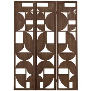 Wooden screen Woood Alana image-0