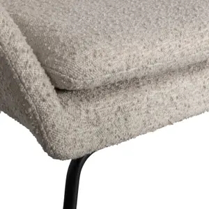 Fauteuil bouclé Woood Ditte image-3