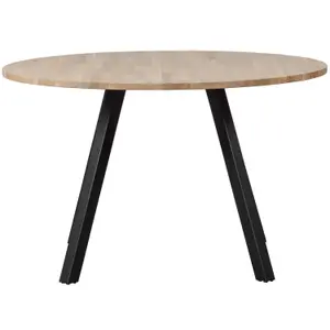 Table pied carré chêne massif Woood Tablo image-2