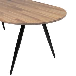 Plateau de table ovale chêne massif Woood Tablo image-1