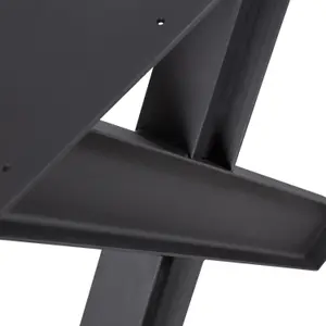 Μεταλλικό πόδι τραπεζιού Woood Industrial X image-2