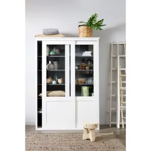 2-door sliding wardrobe, FSC pine Woood Vince image-3