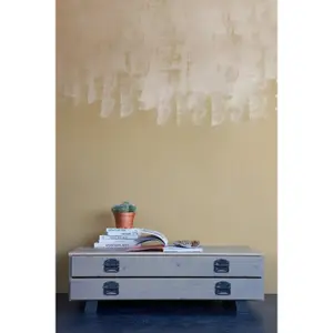 Table basse en pin massif Woood Derby image-1