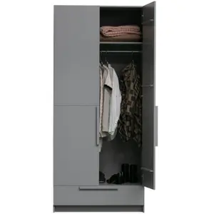 2-door wardrobe Woood Pure image-2