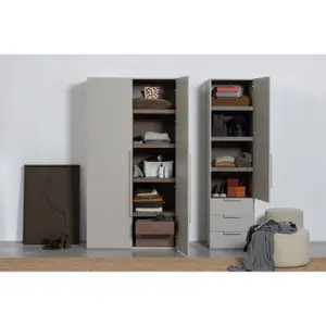Wardrobe with a single door and a long handle Woood Rens 1 image-2