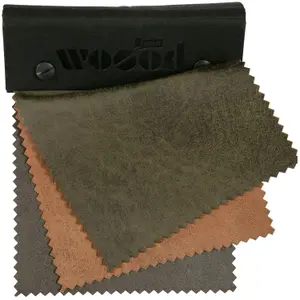Coperta in pelle Woood Bean image-0