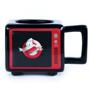 Tazza per bambini World Trade and Technologies Ghostbusters 3D Retro Tv I Ain't Afraid image-0